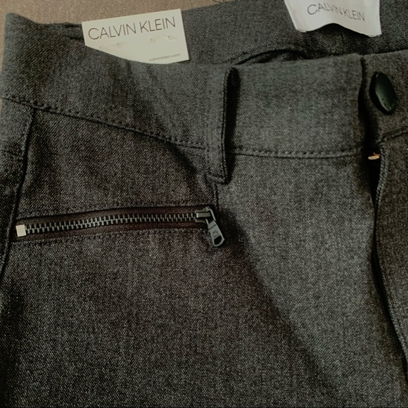 Calvin Klein Size O Super Skinny Ankle Zipper Jeans. - Picture 6 of 10